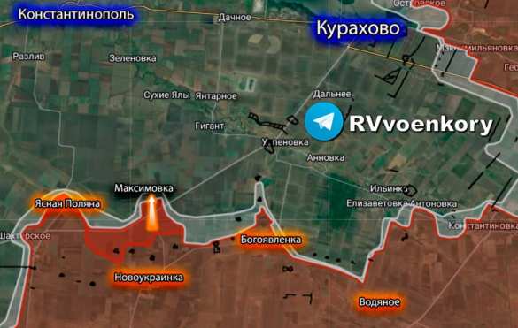 Идут штурмы Максимовки и Тернов, Армия России проламывает оборону врага на Южно-Донецком и Краснолиманском фронтах (КАРТА) | Русская весна