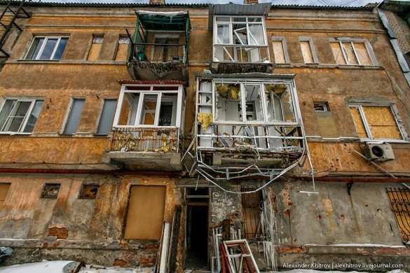 Folgen des Beschusses in Donezk (FOTOS) | Русская весна