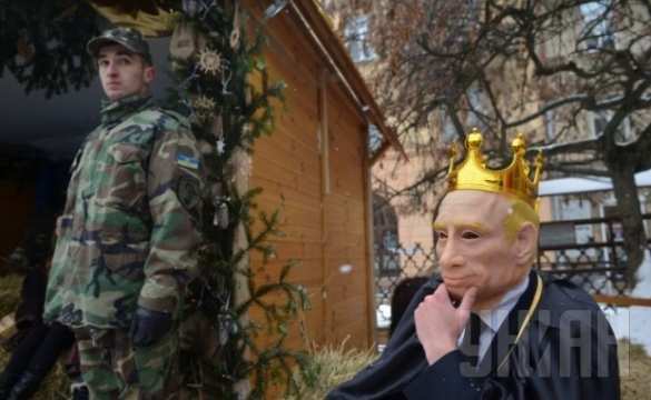 Banderite neo-nazi mocking Christmas: holy night is turned to "five minutes of hate" | Русская весна