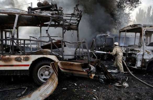 Донецк, 23 августа: новые жертвы и разрушения, каратели бьют по электростанциям, под обстрел попала Донбасс-Арена (видео, фото 18+) | Русская весна