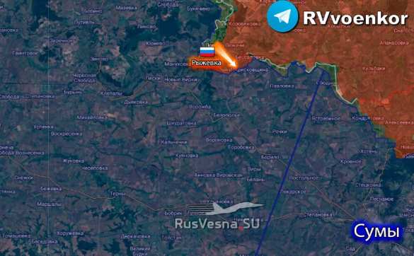 Армия России освободила Рыжевку Сумской области (КАРТА) | Русская весна