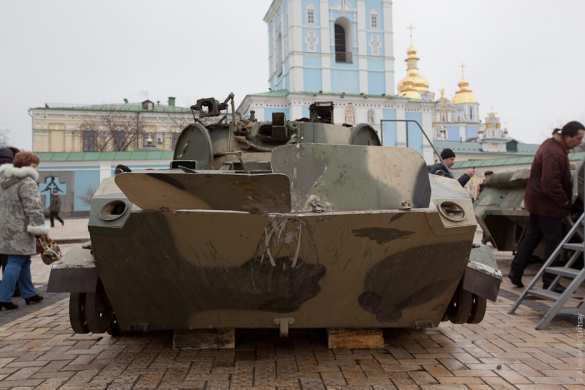 Exhibition of "Russian invasion evidences" in Kiev. Poroshenko's shame peak.  | Русская весна