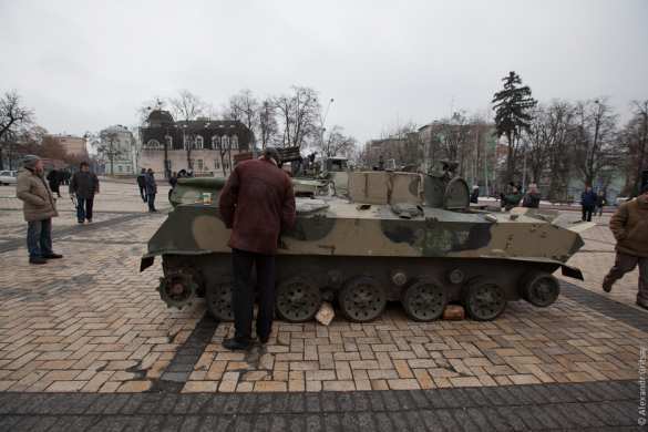 Exhibition of "Russian invasion evidences" in Kiev. Poroshenko's shame peak.  | Русская весна