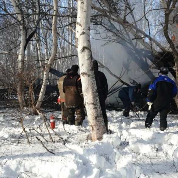 На Камчатке рухнул самолёт, находившиеся на борту погибли (+ФОТО, ВИДЕО) | Русская весна