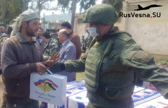 Армия России в зоне недавних боёв у границы с Израилем: люди встречают освободителей (ФОТО) | Русская весна