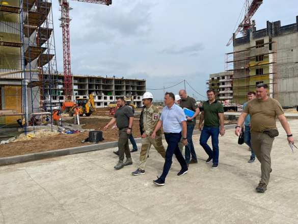 Денис Пушилин вместе с главным строителем России открыли новый этап в газификации Мариуполя (ФОТО) | Русская весна