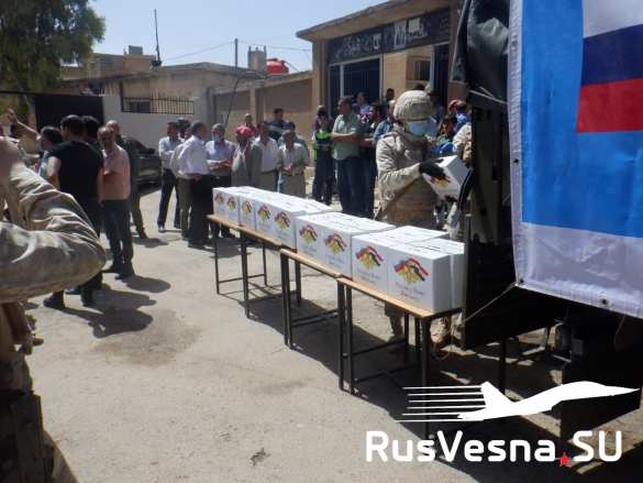 Колонны Армии России едут в разные концы Сирии (ФОТО) | Русская весна