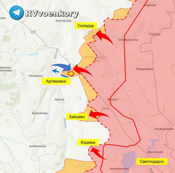 Армия России атакует и наносит массированные удары — сводка Генштаба ВСУ (КАРТА) | Русская весна