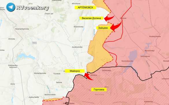 Армия России продолжает наступление на Донбассе — сводка генштаба ВСУ (КАРТА) | Русская весна