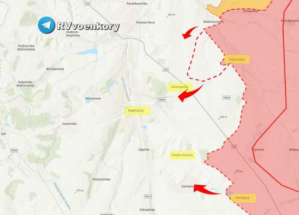 Киев признал потерю контроля над населённым пунктом под Артёмовском (КАРТА) | Русская весна