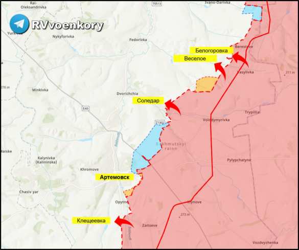 Армия России укрепляет позиции на левом берегу Днепра и наступает на Донбассе (КАРТА) | Русская весна