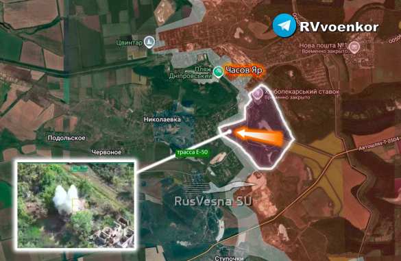 Битва за Часов Яр: Армия России существенно продвинулась, штурмуя центр города (КАРТА) | Русская весна