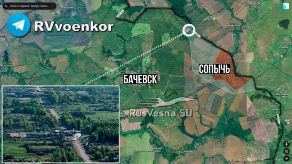Армия России наступает к Бачевску в Сумской области (КАРТА) | Русская весна