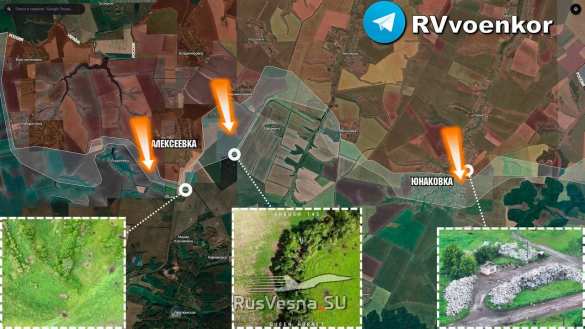 Армия России наступает у Алексеевки в Сумской области (КАРТА) | Русская весна