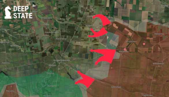 Армия России наступает на Большую Новосёлку и ворвалась в Раздольное (КАРТА) | Русская весна