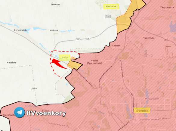 Армия ДНР закрепилась в Песках и развивает наступление на Авдеевку и Марьинку (+ВИДЕО, КАРТА) | Русская весна