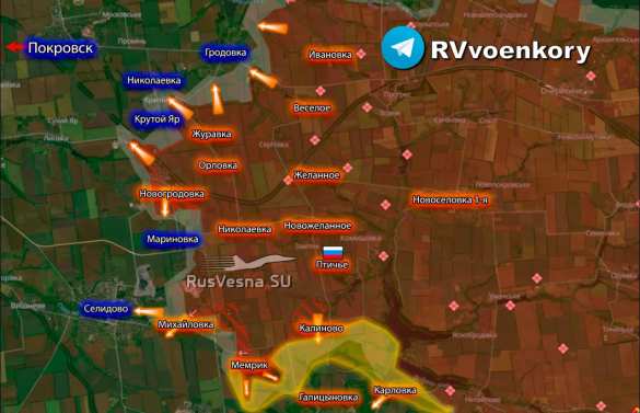 Армия России освободила Птичье и Выемку в ДНР —Минобороны (КАРТА) | Русская весна