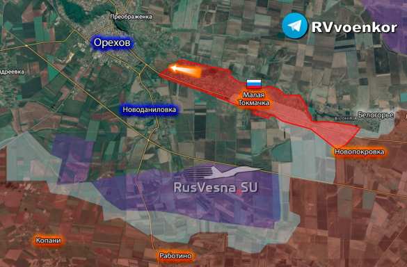 Армия России освободила Малую Токмачку Запорожской области, — Минобороны (КАРТА) | Русская весна