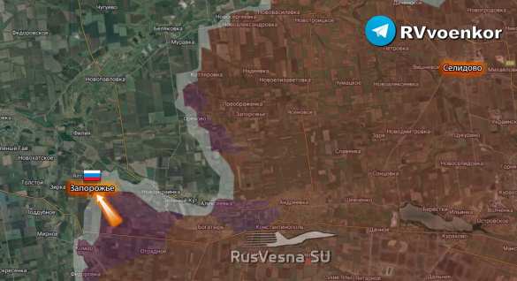 Армия России освободила Запорожье в ДНР, — Минобороны (КАРТА) | Русская весна