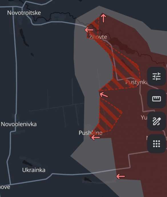 «Отважные» освободили Жёлтое и Пустынку, наступая на Покровск (КАРТА) | Русская весна