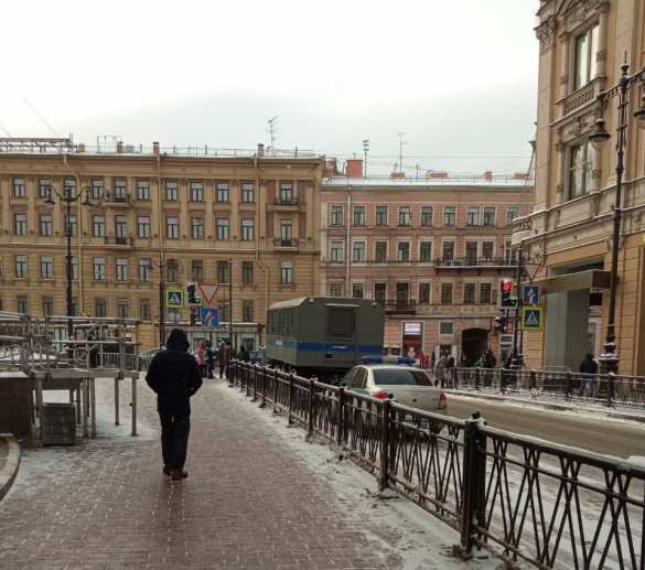 Росгвардия в центре Петербурга: что происходит? (+ФОТО) | Русская весна