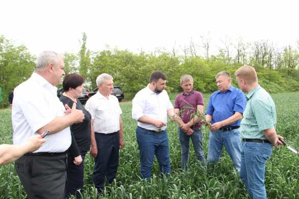Глава ДНР выехал в поля (ФОТО) | Русская весна