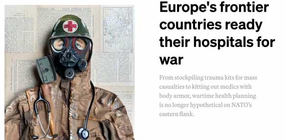 ЕС начал готовить врачей к возможной войне — Politico | Русская весна