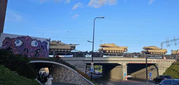 В Эстонии фиксируется переброска американских танков в сторону границы с Россией, — вражеские пропагандисты возбудились из-за учений (ФОТО) | Русская весна