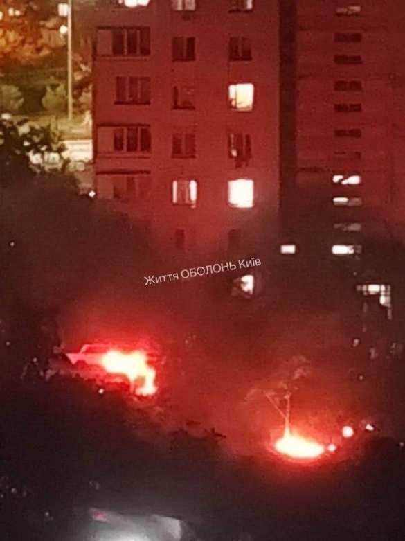Киев в огне: атака идёт почти 80 часов, горят склады, дома и машины (ФОТО, ВИДЕО) | Русская весна