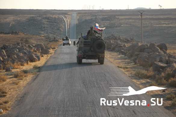 Российский конвой атакован в зоне оккупации США в Сирии — подробности (ФОТО, ВИДЕО) | Русская весна