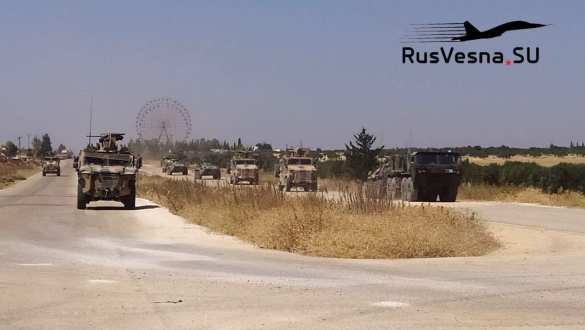 Удар по российским военным в Сирии: БТР спасает бойцов — репортаж РВ (ФОТО) | Русская весна