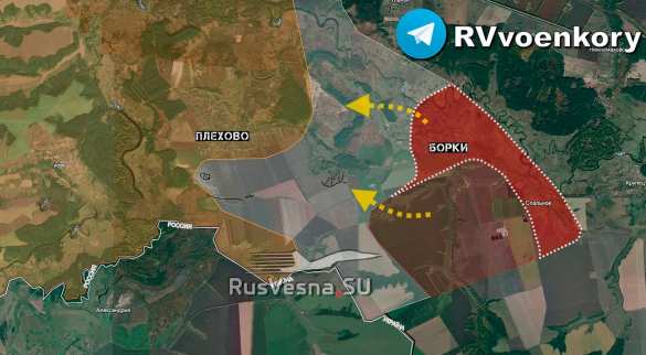 Армия России продолжает выбивать оккупантов из Курского приграничья (КАРТА) | Русская весна
