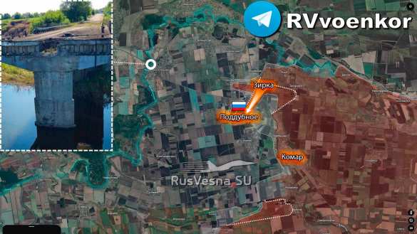 Армия России начинает штурм Толстого, освободив Поддубное и Зирку (КАРТА) | Русская весна