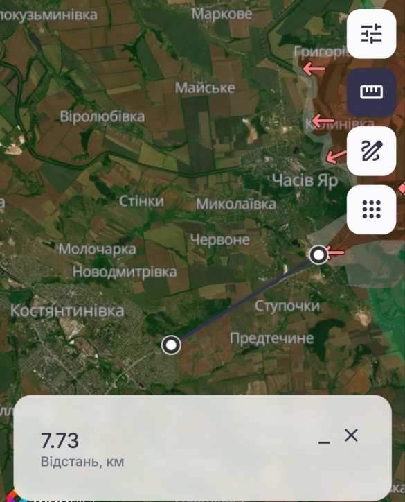 Армия России усилила натиск у Часов Яра, начав фланговый манёвр к Константиновке (КАРТА) | Русская весна