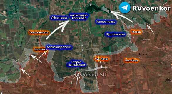 Мощный прорыв на константиновском направлении: армия России формирует клещи (КАРТА) | Русская весна