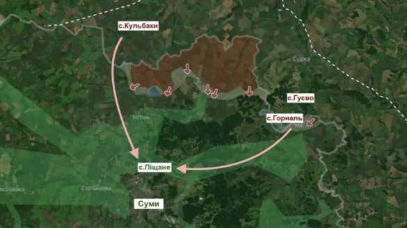 Армия России продвинулась и уже достаёт ствольной артиллерией до окраин Сум (КАРТА) | Русская весна