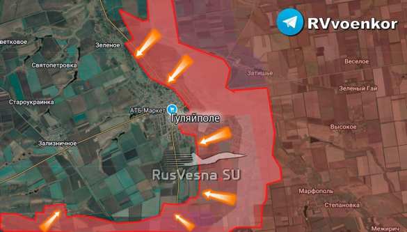 Офицеры ВСУ подстрекают личный состав к дезертирству под Гуляйполем (КАРТА) | Русская весна