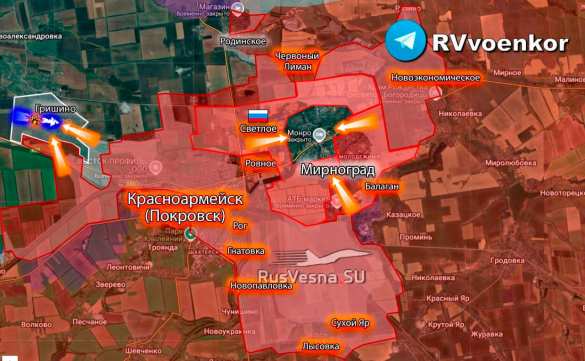Армия России освободила Высокое в Сумской области и Светлое в ДНР (КАРТА) | Русская весна