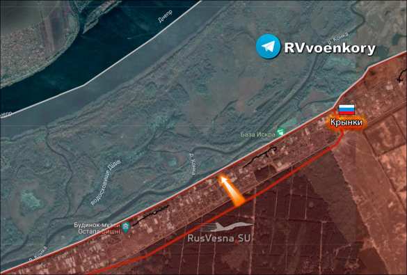 ВСУ покинули Крынки: бои переместились на острова Днепра (КАРТА) | Русская весна