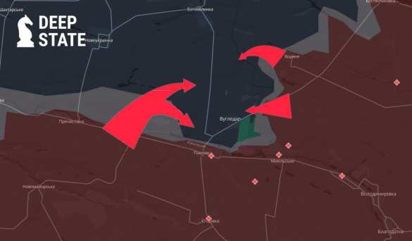 Битва за Угледар: Армия России окружает город — DS (КАРТА) | Русская весна