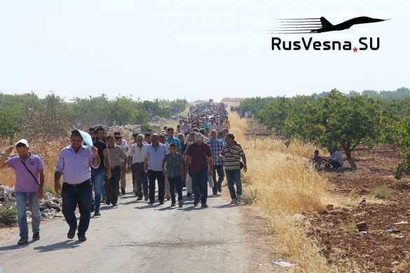 Syria: Mass demonstrations against the Turkish (PHOTO) | Русская весна