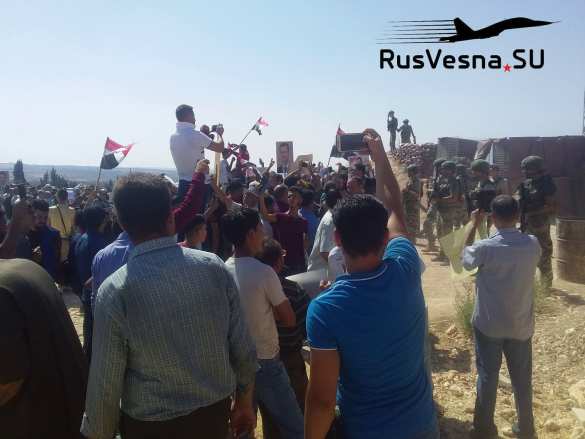 Syria: Mass demonstrations against the Turkish (PHOTO) | Русская весна