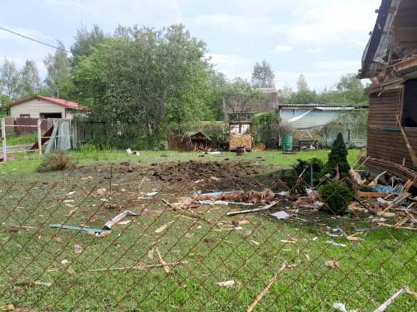 В Подмосковье сбит беспилотник, повреждены 3 садовых дома, пострадала женщина (ФОТО) | Русская весна