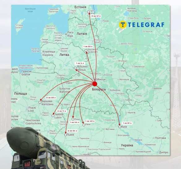 На Украине бьют тревогу: «Орешник» развернули в Беларуси | Русская весна