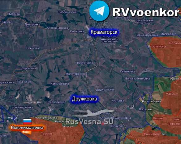 Армия России освободила Новониколаевку в ДНР (КАРТА) | Русская весна
