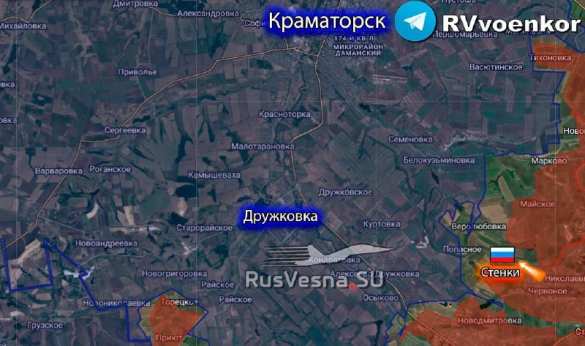 Армия России наступает в ДНР и Харьковской области (КАРТА, ВИДЕО) | Русская весна