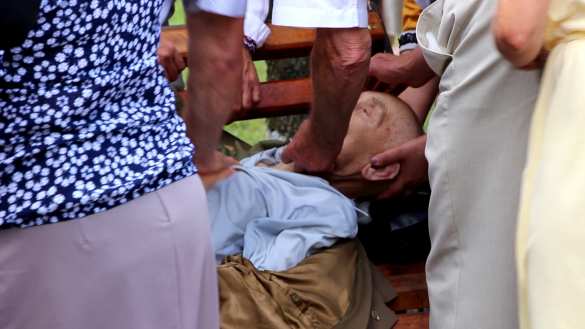 Символично: Во время речи в честь Шухевича умер глава ячейки УПА (ФОТО, ВИДЕО) | Русская весна