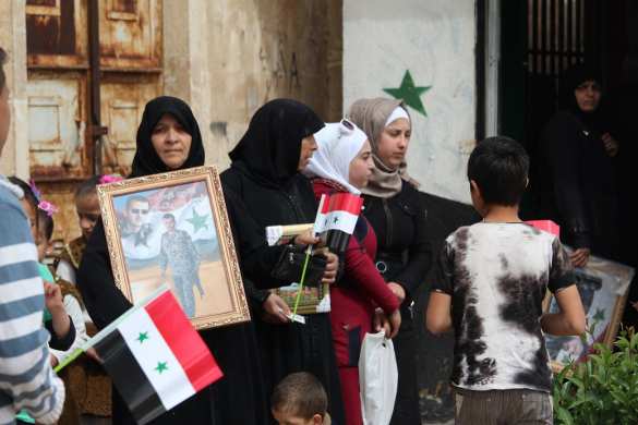 Сирия: «Бессмертный полк» прошёл по улицам Алеппо (ФОТО) | Русская весна