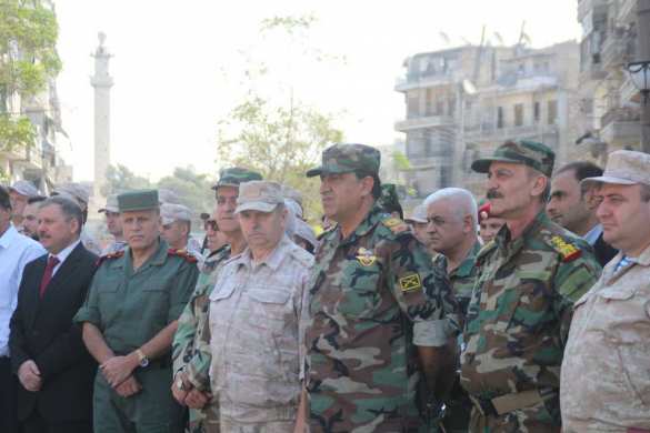 Российские и сирийские военные открыли «Аллею Героев в борьбе с терроризмом» в Алеппо (+ВИДЕО, ФОТО) | Русская весна