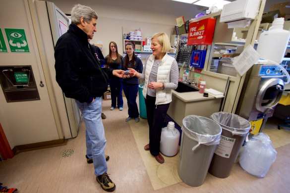 Джон Керри улетел в Антарктиду (ФОТО) | Русская весна